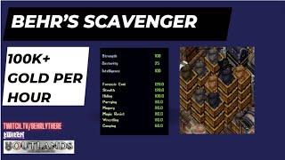 Behr's Scavenger!!! Build to get started! 100k Gold Per Hour!! UO Outlands!! Best MMORPG 2024