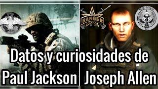 Paul Jackson y Joseph Allen curiosidades Call of Duty