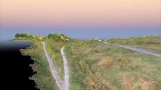 Digital Terrain Model DTM from UAV Drone Survey