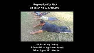 Preparation For 149 PMA Long Course With Sir Imran // Sir Imran 03239161961