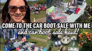 Come To The Car Boot Sale | Car Boot Sale Haul | Car Boot Sale UK | Arminghall Car Boot Kate McCabe