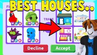 Trading for my FRIENDS HOUSES in Adopt Me!