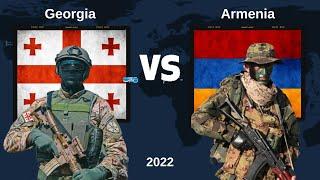 Georgia vs Armenia military power comparison 2022 \ Сравнение военной мощи Грузии и Армении в 2022 г