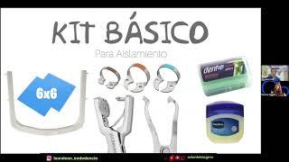 Kit básico para aislamiento dental absoluto 