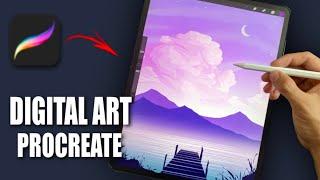 Making Digital Art on iPad (#shorts)