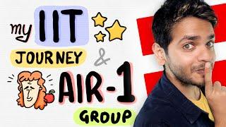 IIT AIR 1 group at Kota coaching? My selection story | Vikrant Kirar #JEE #motivation  #physics