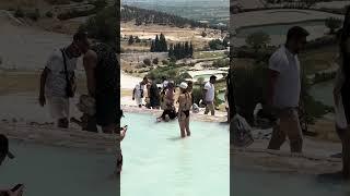 ️ Pamukkale Delight: Top Sun Destination in Türkiye #PamukkaleJourney