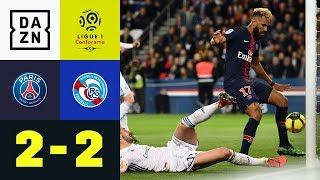 Choupo-Moting mit dem Fail des Jahres: PSG - Strasbourg 2:2 | Highlights | Ligue 1 | DAZN