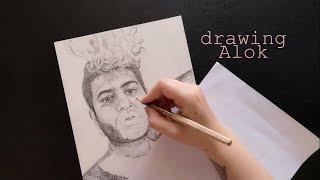 You Don't Need Talent To Make Art | Drawing Alok | Anna Aehm