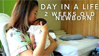 Realistic and Complete Day with Newborn | 2 weeks old | Philippines Aya Marie