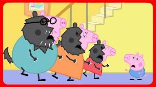 Oh No! Peppa Pig's Family Has Turned into Zombie Werewolves! Peppa Please Run Now!