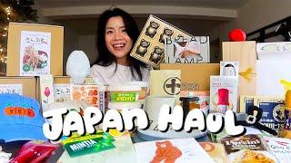 my japan shopping haul!