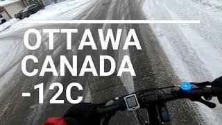 Winter biking in Ottawa