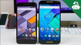 Nexus 5X vs Moto X Pure Edition