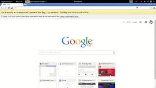 Install Google Chrome as root on Kali Linux v2.0