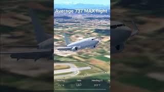 Average 737 MAX flight#boeing#737#737max#ryanairlanding#ryanairairforce#aviation#shorts#737max8