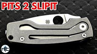 Spyderco PITS 2 SLIPIT Folding Knife | Overview and Review