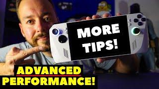 Mastering ASUS ROG Ally: Advanced Performance Tips!!