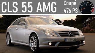 Mercedes-Benz CLS 55 AMG: Unsere V8 Kompressor Fahrt + Sound Check | (German)