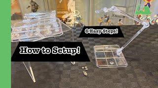 Tutorial - Migavan 10pcs Assembly Action Figure Display Stands