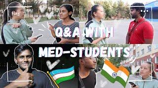 QnA with INDIAN Medical Students in Taskent, Uzbekistan | Part -1 | TMA university review