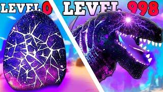 CICLO DE VIDA DO GALAXY GODZILLA GIGANTE! GRANDES DESAFIOS! (godzilla por um dia)