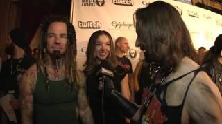 ONCE HUMAN Interview, Revolver Music Awards 2016 Black Carpet | MetalSucks