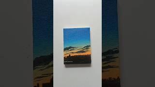 Paint With Me #artist #art #painting #youtubeshorts #shortvideo #sunset