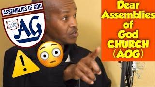 Brother Enigma’s DANGEROUS ‼️Warning to Assemblies of God (AOG) Church…. POWERFUL INSTRUCTION