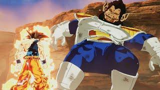 DRAGON BALL Sparking ZERO - Goku goes Super Saiyan against Vegeta early (HD)