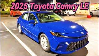 Brand New Toyota Camry LE  review 2025 |  Toyota Camary Le Interior