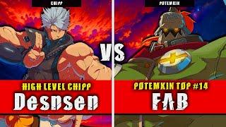 GGST | Densen (Chipp) VS FAB (Potemkin) | Guilty Gear Strive High level gameplay