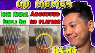 Normal vs GD players (Geometry Dash Memes)