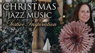 2024 Christmas Decor Looks | Elegant Festive Interiors + Jazz Vibes (Music Only)