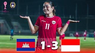  FULL HIGHLIGHT FINAL TIMNAS PUTRI - INDONESIA VS KAMBOJA | AFF Women’s Cup 2024 ~ YES JUARA