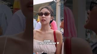 JENNIE’S CAPRI FASHIONS  #jennie #blackpink #viral