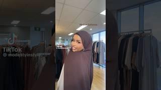 Hijab tutorial with earrings #hijabilookbook #muslimclothing #hijabi #modest #hijab #modeststyle