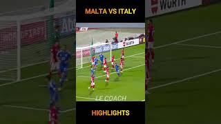 MALTA VS ITALY 2023