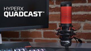 Yerleşik Darbe Emici Aparatlı Bağımsız Mikrofon – HyperX QuadCast