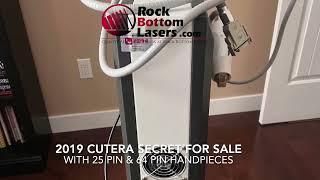 2019 Cutera Secret RF Microneedling Radio Frequency with (2) Handpieces Laser For Sale