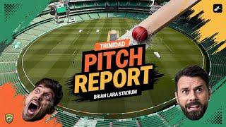 trinidad pitch report | brian lara stadium trinidad pitch report