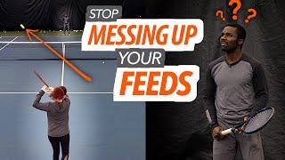 How to Feed in Tennis
