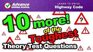 10 More of the Toughest Theory Test Questions  |  Learn to drive: Highway Code