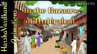 In the bazaars of Hyderabad | Self-Animated #MHVanimations