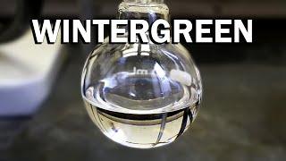 Making Wintergreen (a minty odor and flavoring)