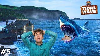 DANGEROUS SHARK ATTACK ON MY GAS STATION | GAS STATION SIMULATOR TIDAL WAVE GAMEPLAY #5