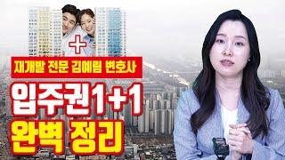 재개발/재건축 1+1 입주권! 완벽하게 알아보자 [투미TV]