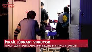 İSRAİL LÜBNAN'I VURUYOR