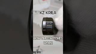 KZ KRILA - SWITCHES DO MAKE A DIFFERENCE #audiophile #chifi #earphone #kz