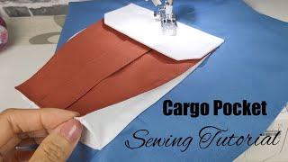 Sewing Tips and Tricks for Beginners Part 38 | Cargo Pocket Sewing Tutorial